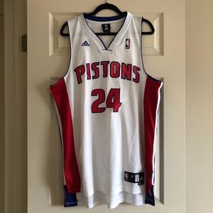 Antonio McDyess Detroit Pistons Basketball Jersey
